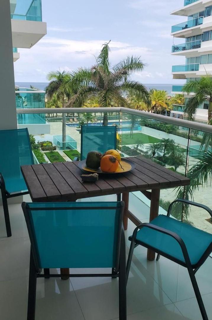 Con Excelente Vista Al Mar Dos Alcobas Morros Apartamento *
