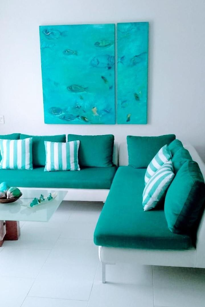 Apartamento Con Excelente Vista Al Mar Dos Alcobas Morros *