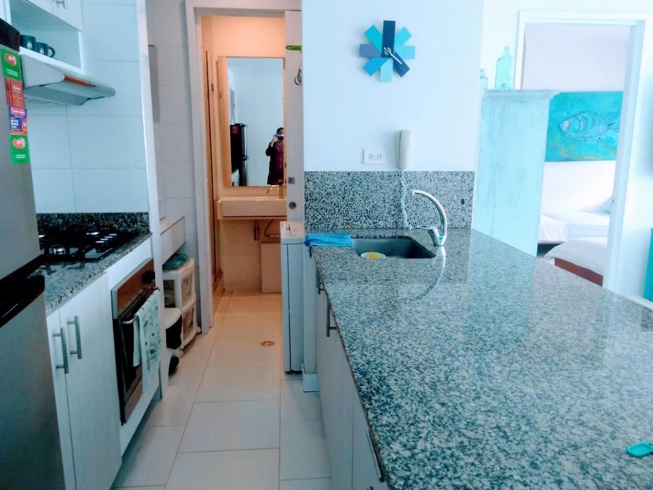 Con Excelente Vista Al Mar Dos Alcobas Morros Apartamento *