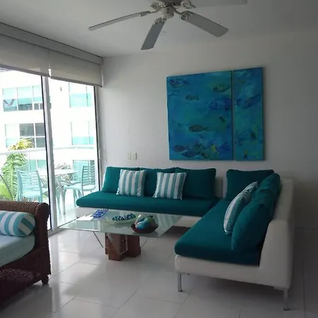 Con Excelente Vista Al Mar Dos Alcobas Morros Apartamento