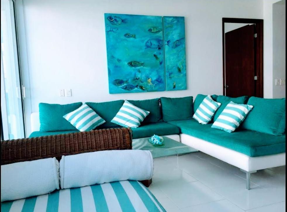 Apartment Con Excelente Vista Al Mar Dos Alcobas Morros Cartagena